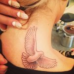 photo tattoo dove 29.11.2018 №250 - example of a tattoo with a dove - tattoovalue.net