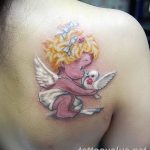 photo tattoo dove 29.11.2018 №254 - example of a tattoo with a dove - tattoovalue.net
