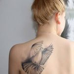 photo tattoo dove 29.11.2018 №267 - example of a tattoo with a dove - tattoovalue.net
