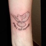 photo tattoo dove 29.11.2018 №268 - example of a tattoo with a dove - tattoovalue.net