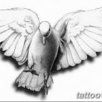 photo tattoo dove 29.11.2018 №279 - example of a tattoo with a dove - tattoovalue.net