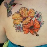 photo tattoo hibiscus 29.11.2018 №026 - flower hibiscus tattoo drawing - tattoovalue.net