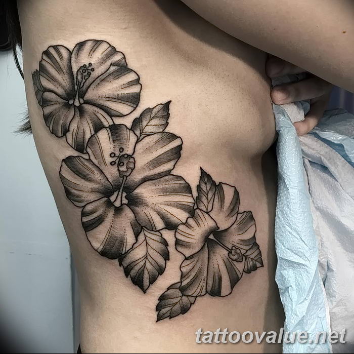 Hibiscus Flower Tattoo  neartattoos