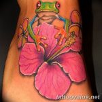 photo tattoo hibiscus 29.11.2018 №007 - flower hibiscus tattoo drawing - tattoovalue.net
