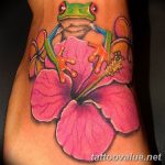 photo tattoo hibiscus 29.11.2018 №009 - flower hibiscus tattoo drawing - tattoovalue.net