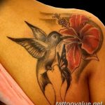 photo tattoo hibiscus 29.11.2018 №132 - flower hibiscus tattoo drawing - tattoovalue.net
