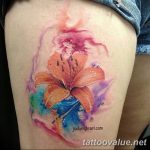 photo tattoo hibiscus 29.11.2018 №141 - flower hibiscus tattoo drawing - tattoovalue.net