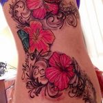 photo tattoo hibiscus 29.11.2018 №151 - flower hibiscus tattoo drawing - tattoovalue.net