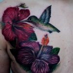 photo tattoo hibiscus 29.11.2018 №164 - flower hibiscus tattoo drawing - tattoovalue.net