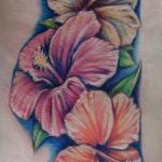 photo tattoo hibiscus 29.11.2018 №173 - flower hibiscus tattoo drawing - tattoovalue.net