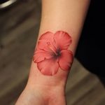 photo tattoo hibiscus 29.11.2018 №184 - flower hibiscus tattoo drawing - tattoovalue.net