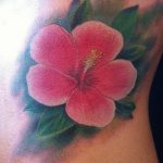 photo tattoo hibiscus 29.11.2018 №185 - flower hibiscus tattoo drawing - tattoovalue.net