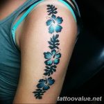 photo tattoo hibiscus 29.11.2018 №191 - flower hibiscus tattoo drawing - tattoovalue.net