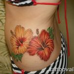 photo tattoo hibiscus 29.11.2018 №210 - flower hibiscus tattoo drawing - tattoovalue.net
