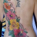 photo tattoo hibiscus 29.11.2018 №213 - flower hibiscus tattoo drawing - tattoovalue.net
