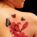 photo tattoo hibiscus 29.11.2018 №214 - flower hibiscus tattoo drawing - tattoovalue.net