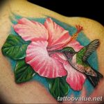 photo tattoo hibiscus 29.11.2018 №228 - flower hibiscus tattoo drawing - tattoovalue.net