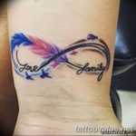 photo tattoo infinity 27.11.2018 №251 - infinity tattoo example - tattoovalue.net