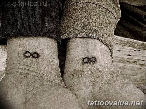 photo tattoo infinity 27.11.2018 №313 - infinity tattoo example - tattoovalue.net