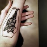 photo tattoo coffin 29.12.2018 №053 - drawing a coffin tattoo - tattoovalue.net