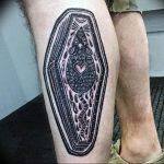 photo tattoo coffin 29.12.2018 №216 - drawing a coffin tattoo - tattoovalue.net