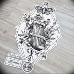 photo tattoo coffin 29.12.2018 №279 - drawing a coffin tattoo - tattoovalue.net