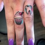 photo tattoo tooth 29.12.2018 №073 - going for a tooth tattoo - tattoovalue.net