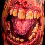 photo tattoo tooth 29.12.2018 №074 - going for a tooth tattoo - tattoovalue.net