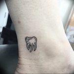 photo tattoo tooth 29.12.2018 №115 - going for a tooth tattoo - tattoovalue.net