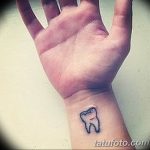 photo tattoo tooth 29.12.2018 №126 - going for a tooth tattoo - tattoovalue.net