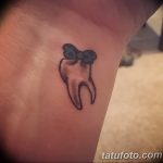 photo tattoo tooth 29.12.2018 №130 - going for a tooth tattoo - tattoovalue.net
