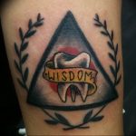 photo tattoo tooth 29.12.2018 №135 - going for a tooth tattoo - tattoovalue.net