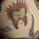 photo tattoo tooth 29.12.2018 №145 - going for a tooth tattoo - tattoovalue.net