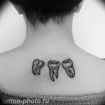 photo tattoo tooth 29.12.2018 №167 - going for a tooth tattoo - tattoovalue.net