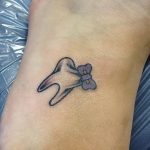 photo tattoo tooth 29.12.2018 №187 - going for a tooth tattoo - tattoovalue.net