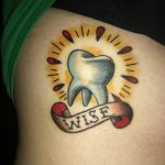 photo tattoo tooth 29.12.2018 №198 - going for a tooth tattoo - tattoovalue.net