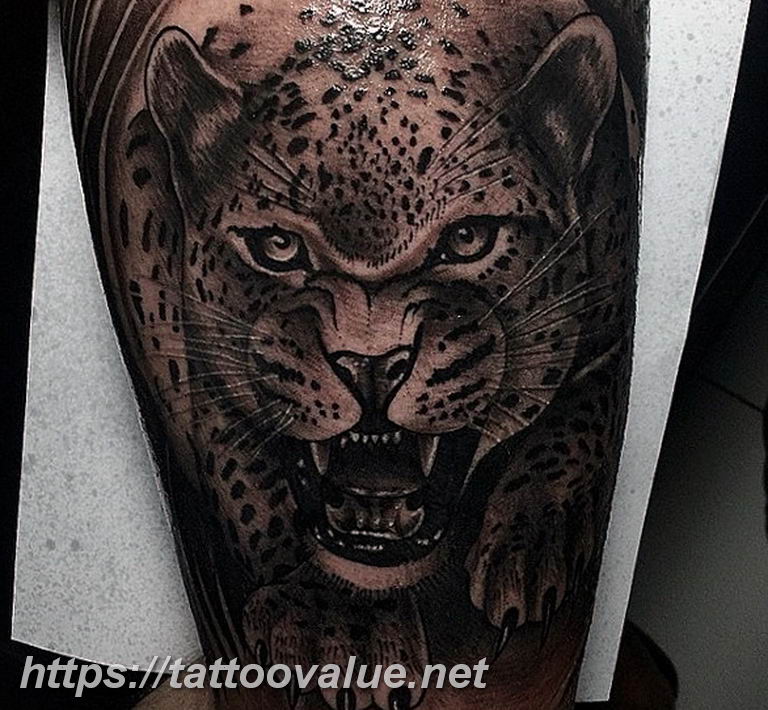Cheetah tattoo meaning: history, photo drawings, sketches