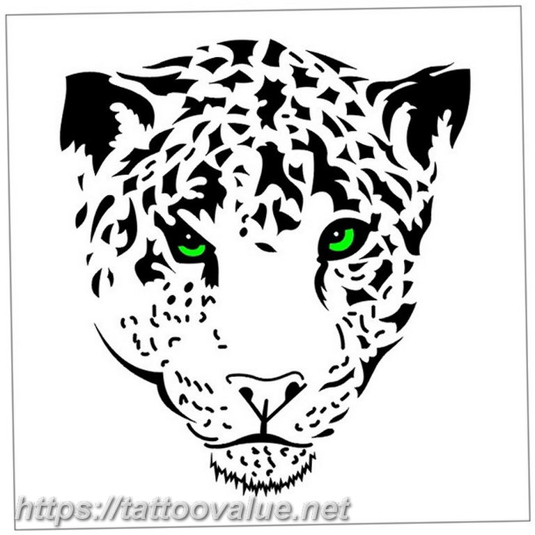 Photo tattoo cheetah  №009 - tattoo cheetah example of drawing -   
