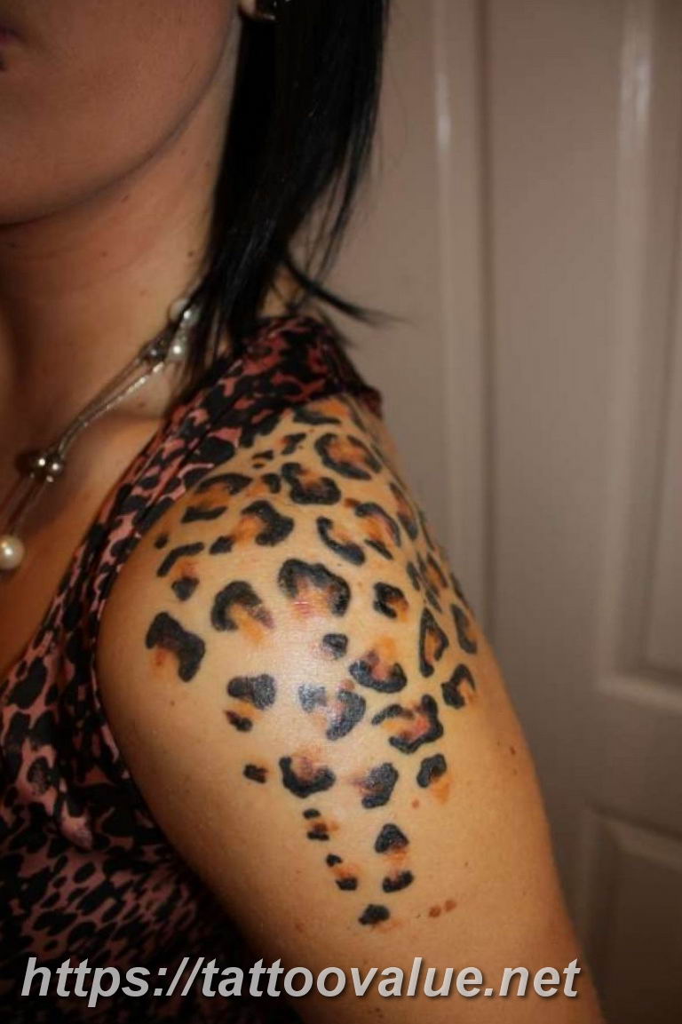 Photo tattoo cheetah  №010 - tattoo cheetah example of drawing -   