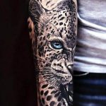Photo tattoo cheetah 22.01.2019 №023 - tattoo cheetah example of drawing - tattoovalue.net