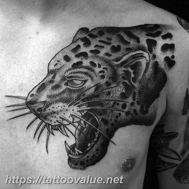 Photo tattoo cheetah  №374 - tattoo cheetah example of drawing -   