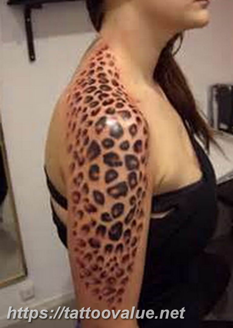 Leopard Print Tattoo On Shoulder by seathemoonlight  Tattoogridnet