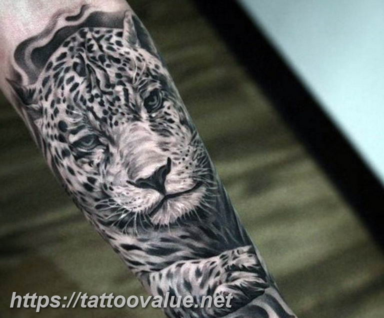 Photo tattoo cheetah 22.01.2019 №003 - tattoo cheetah example of drawing - tattoovalue.net