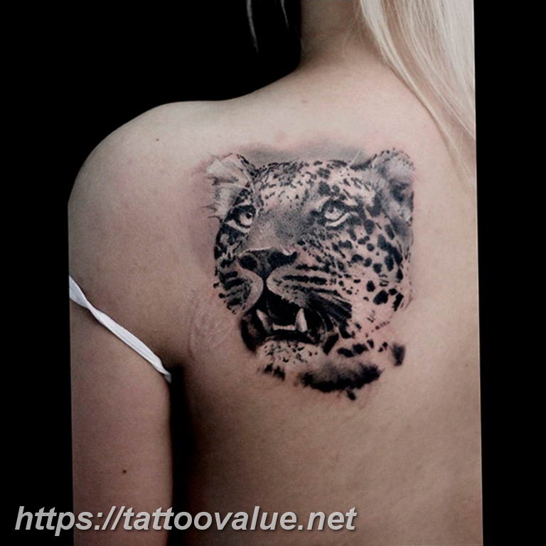 Photo tattoo cheetah 22.01.2019 №008 - tattoo cheetah example of drawing - tattoovalue.net