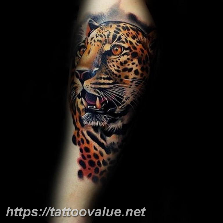 Photo tattoo cheetah 22.01.2019 №017 - tattoo cheetah example of drawing - tattoovalue.net