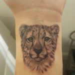 Photo tattoo cheetah 22.01.2019 №028 - tattoo cheetah example of drawing - tattoovalue.net