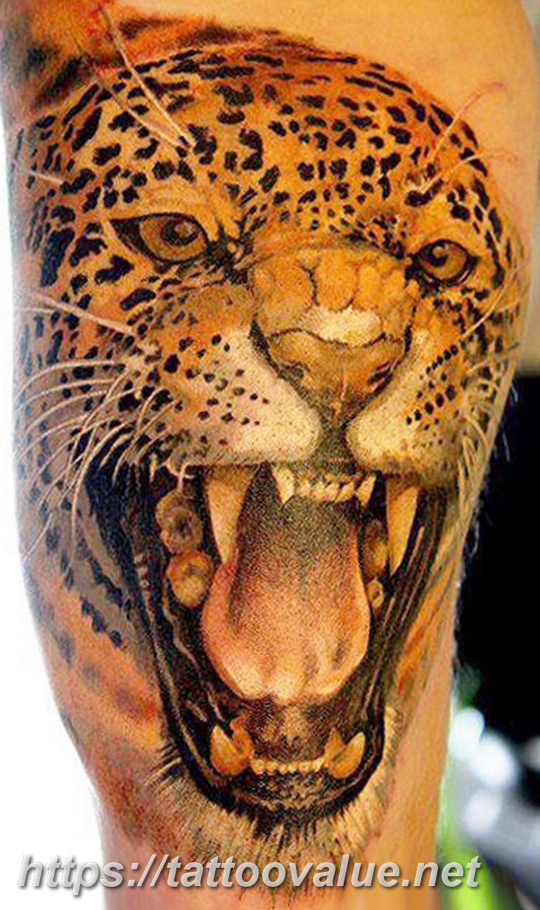 Photo tattoo cheetah 22.01.2019 №031 - tattoo cheetah example of drawing - tattoovalue.net