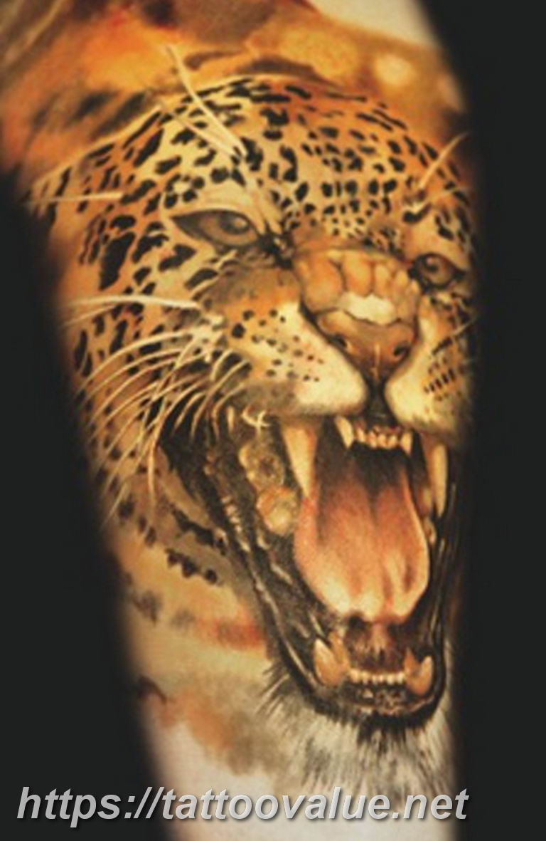 Photo tattoo cheetah 22.01.2019 №033 - tattoo cheetah example of drawing - tattoovalue.net