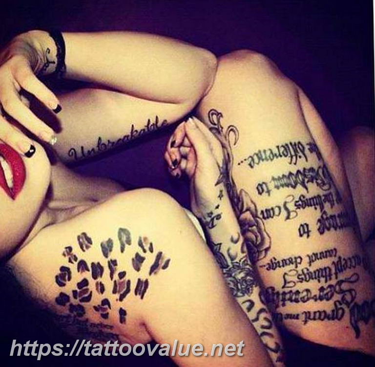 Photo tattoo cheetah 22.01.2019 №043 - tattoo cheetah example of drawing - tattoovalue.net