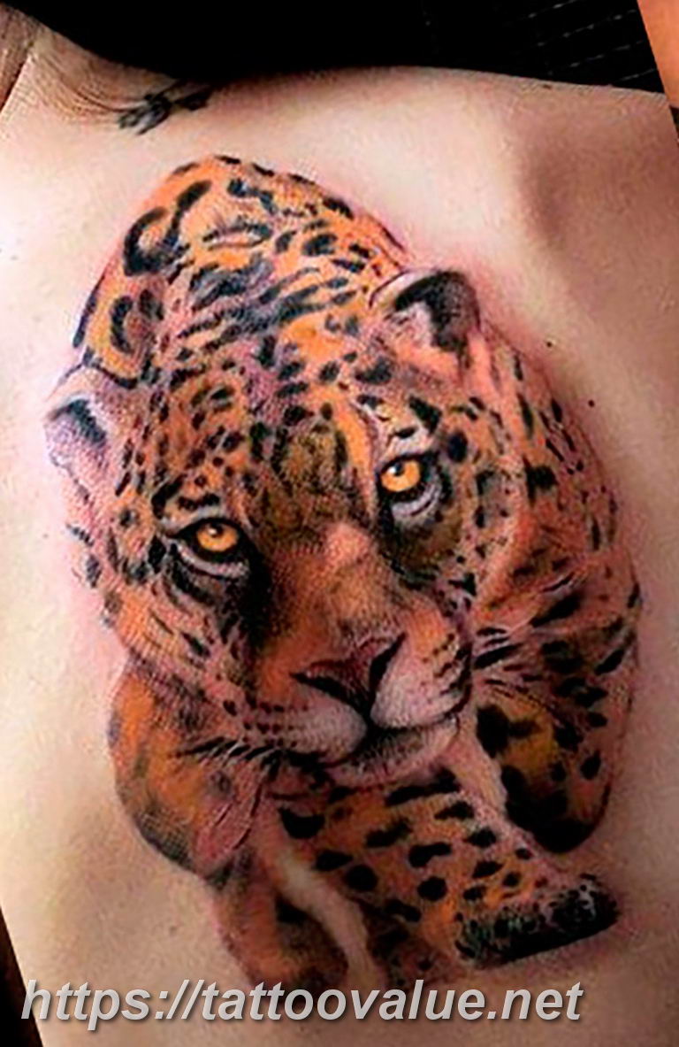 Photo tattoo cheetah 22.01.2019 №047 - tattoo cheetah example of drawing - tattoovalue.net